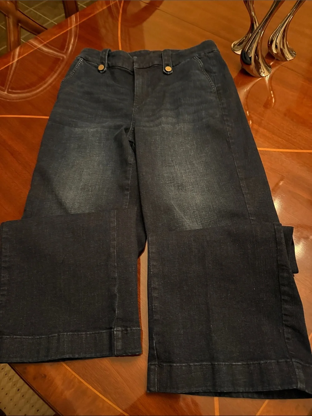 Talbots wide leg jeans - Picture 3 of 8